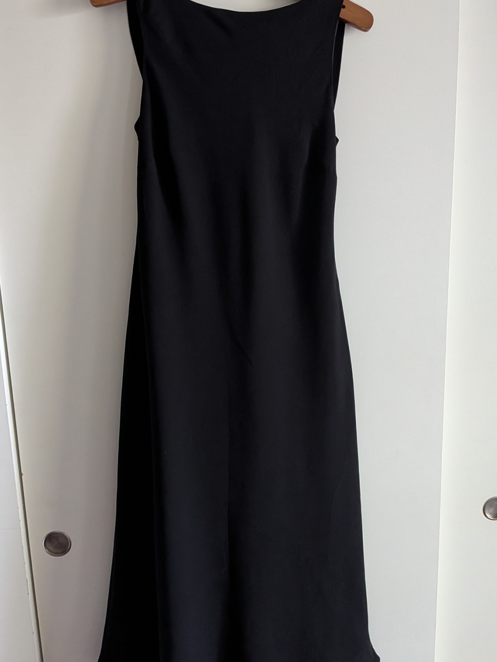 Evan Picone Black Sleeveless Maxi Dress